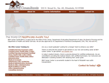 Tablet Screenshot of bmconsults.com